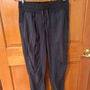 lululemon athletica dark purple dance studio jogger